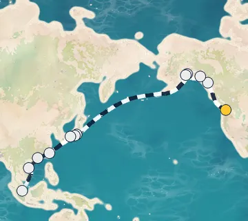 26 Night Seattle to Singapore cruise