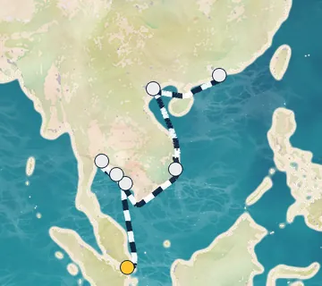 12 Night Singapore to Hong Kong cruise