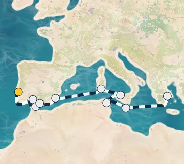 12 Night Lisbon to Athens cruise