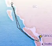 5 Night Vancouver to Vancouver cruise