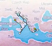18 Night Rome to Athens cruise
