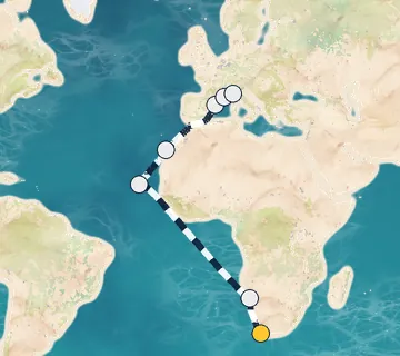 19 Night Cape Town to Savona cruise