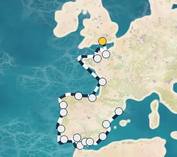 21 Night Portsmouth to Barcelona cruise