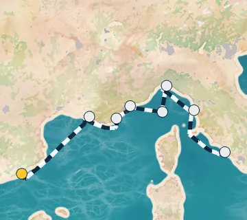 7 Night Barcelona to Rome cruise