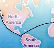 6 Night Vancouver to Suez Canal cruise