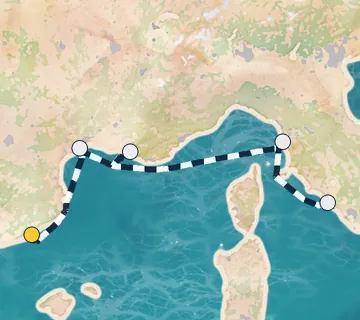 7 Night Barcelona to Rome cruise