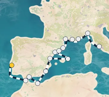 16 Night Lisbon to Rome cruise