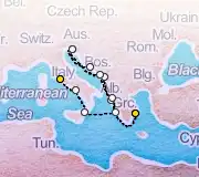 14 Night Athens to Rome cruise