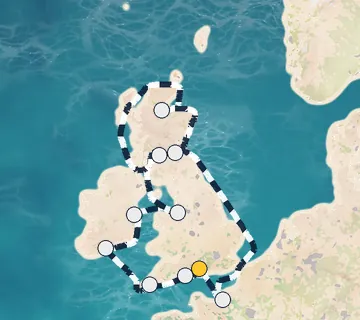 12 Night London to London cruise