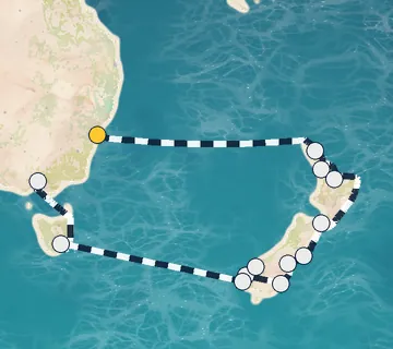 16 Night Sydney to Melbourne cruise
