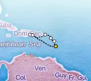 7 Night Fort-de-France to Fort-de-France cruise