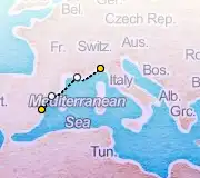 3 Night Portofino to Valencia cruise