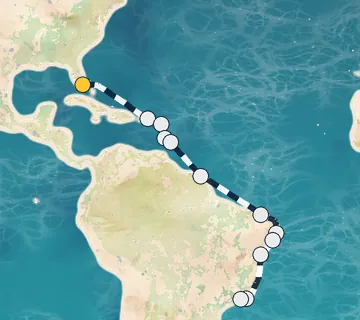 18 Night Miami to Rio de Janeiro cruise