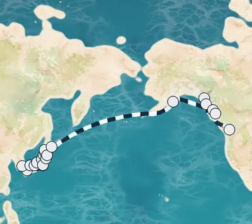 34 Night Tokyo to Vancouver cruise