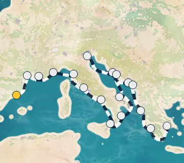 21 Night Barcelona to Athens cruise