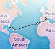 13 Night Barcelona to Miami cruise