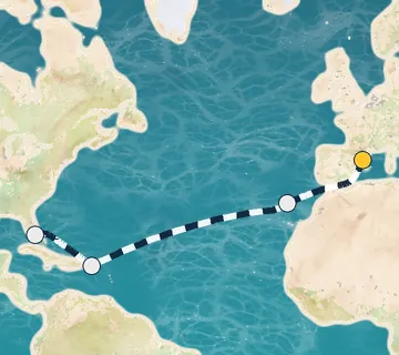 13 Night Barcelona to Miami cruise