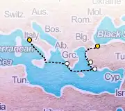 7 Night Istanbul to Rome cruise