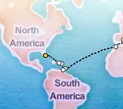 19 Night Barcelona to Miami cruise