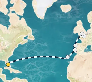 15 Night Miami to London cruise