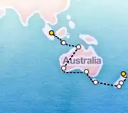 28 Night Auckland to Singapore cruise