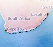 3 Night Durban to Cape Town cruise