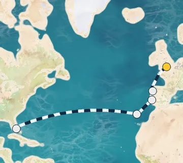 13 Night London to Ft. Lauderdale cruise