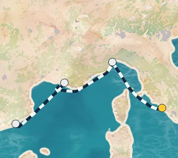 3 Night Rome to Barcelona cruise