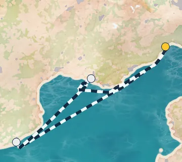 4 Night Savona to Savona cruise