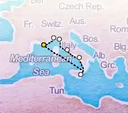 7 Night Toulon to Toulon cruise