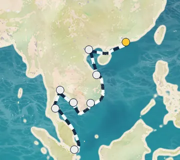 14 Night Hong Kong to Singapore cruise