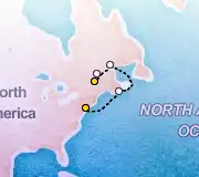 7 Night Quebec City to New York cruise