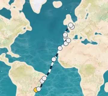 22 Night Sao Paolo to London cruise