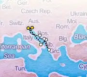 7 Night Trieste to Venice cruise