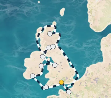12 Night London to London cruise