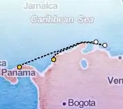 6 Night Cartagena to Colon cruise