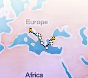 10 Night Istanbul to Venice cruise