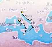 9 Night Rome to Monfalcone cruise