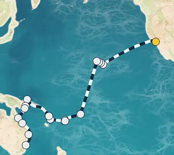 36 Night Los Angeles to Sydney, Australia cruise