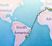 20 Night Sao Paolo to Palermo cruise