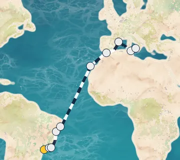 20 Night Sao Paulo to Palermo cruise