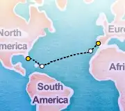 13 Night Lisbon to Miami cruise