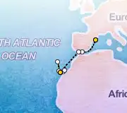 12 Night Barcelona to Las Palmas cruise