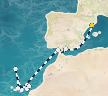 12 Night Barcelona to Las Palmas cruise