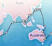 97 Night San Francisco to Barcelona cruise