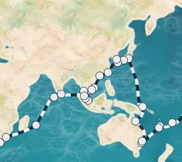 97 Night San Francisco to Barcelona cruise