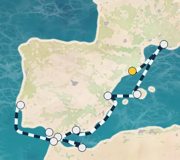 10 Night Barcelona to Lisbon cruise