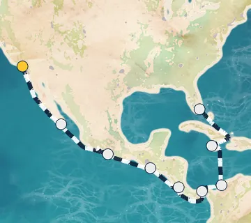 16 Night Los Angeles to Miami cruise