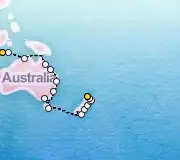 28 Night Bali to Auckland cruise
