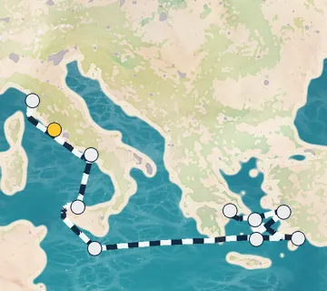 12 Night Rome to Athens cruise